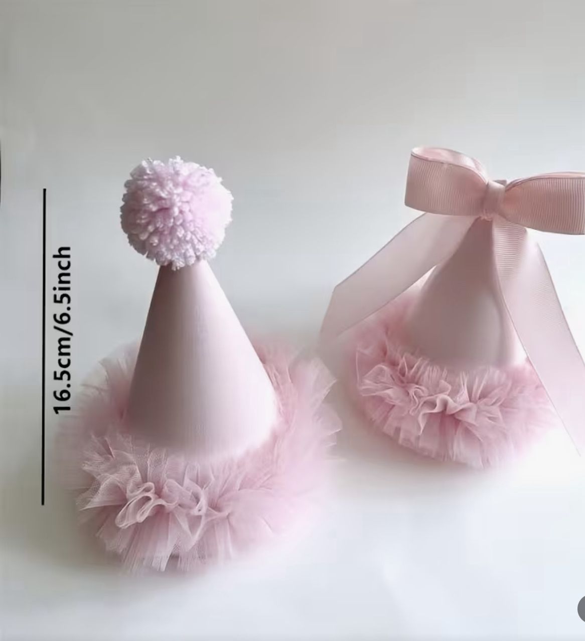 Kapele Dekorative Festive Roze