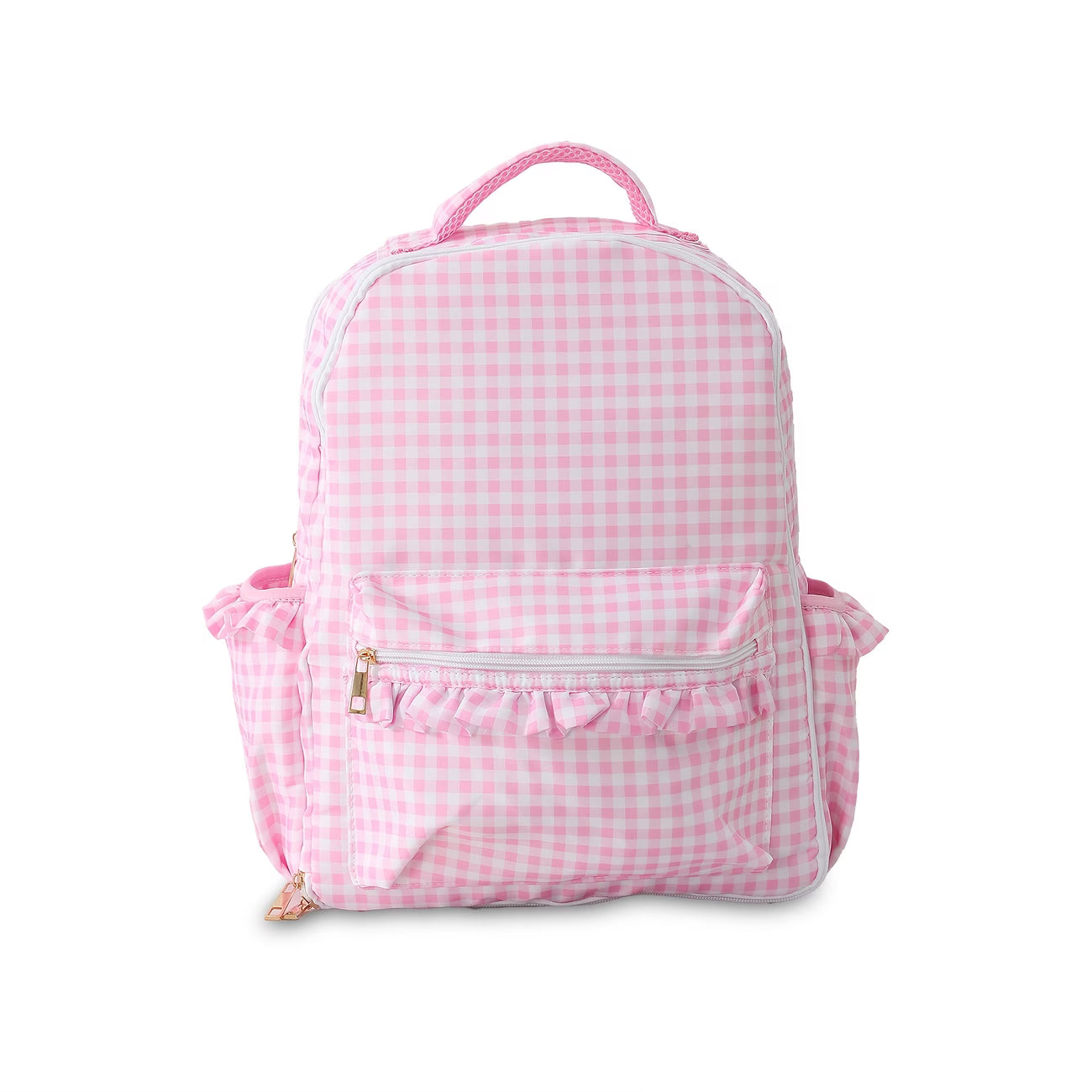 Cante Shpine me Kuadrate Roze – Gingham