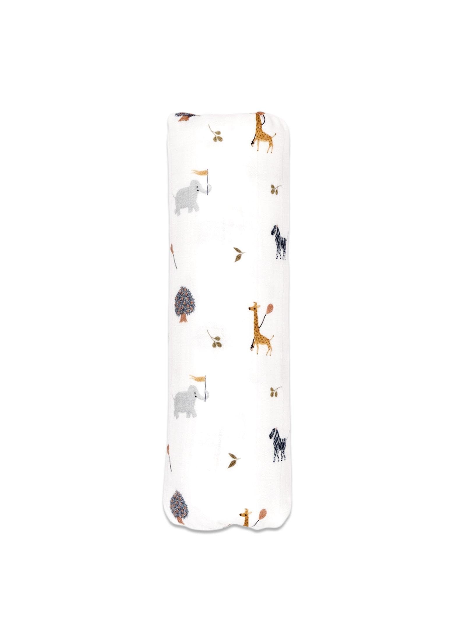 Nape (Muslin) "Zoo Grey" – 120x120 cm