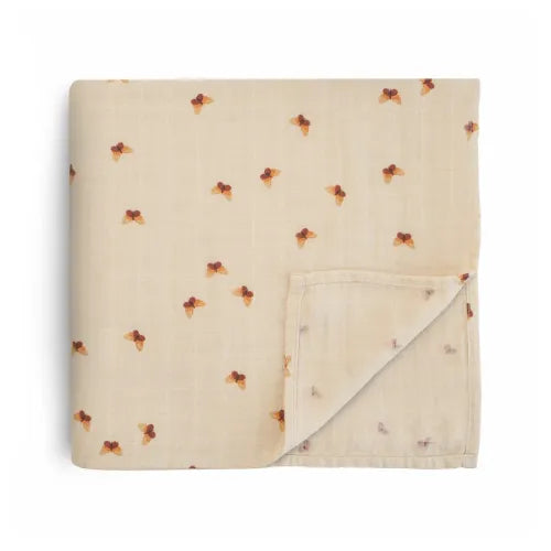 Napë Muslin Mushie – Butterflies (Flutura) Swaddle