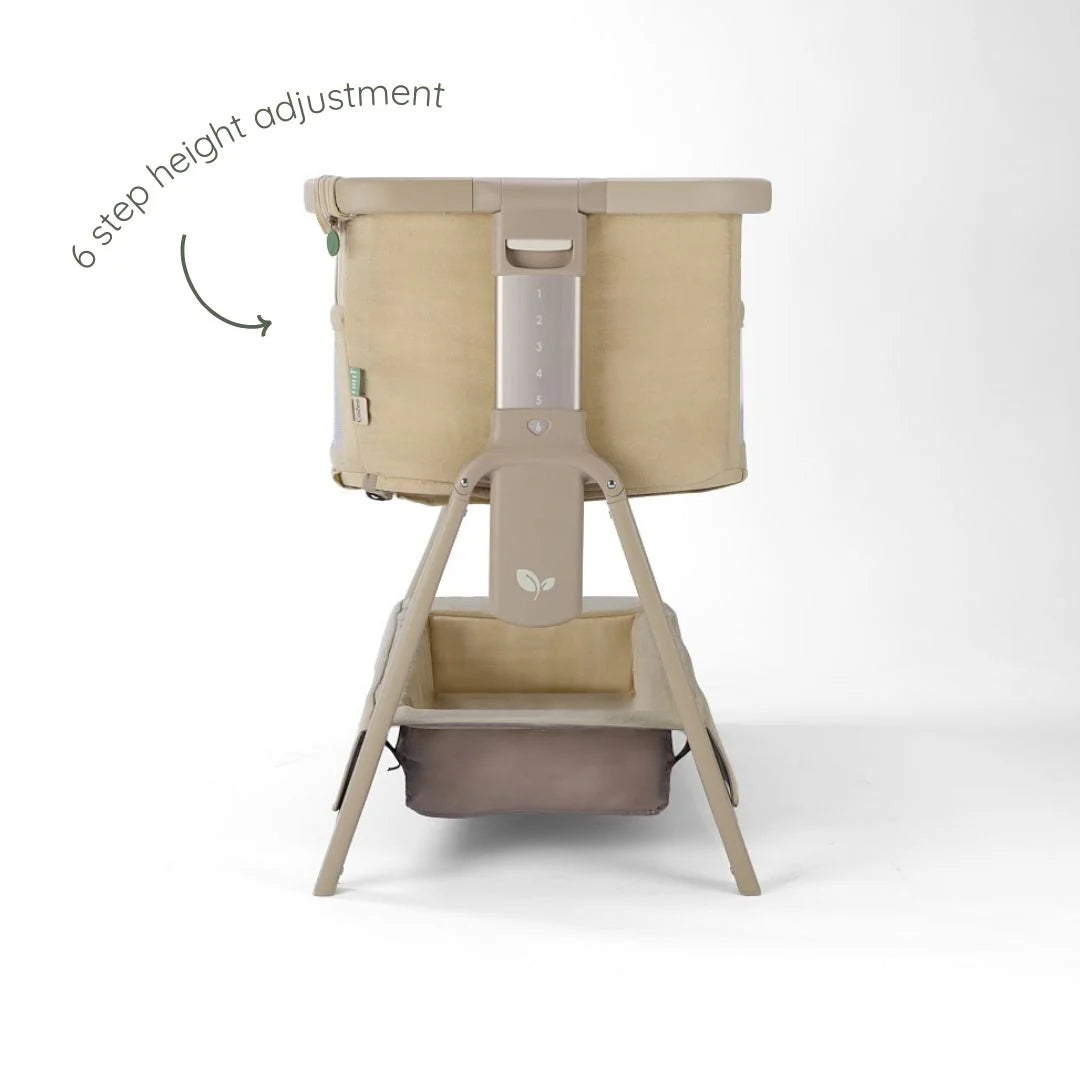 Krevat Femijesh Next to Me CoZee Zen Bedside Crib - Sand