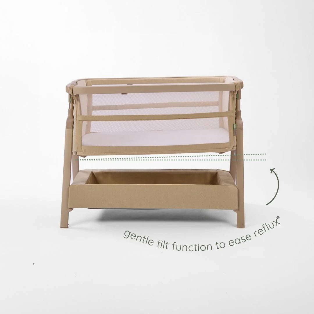 Krevat Femijesh Next to Me CoZee Zen Bedside Crib - Sand