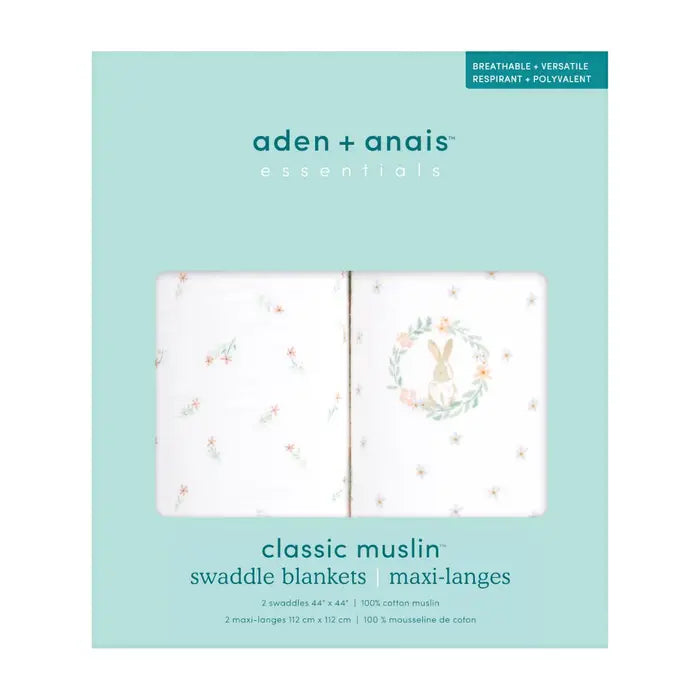 St me 2 Napa Muslin 112x112 cm - Dizenjo me Lepuj dhe Lule