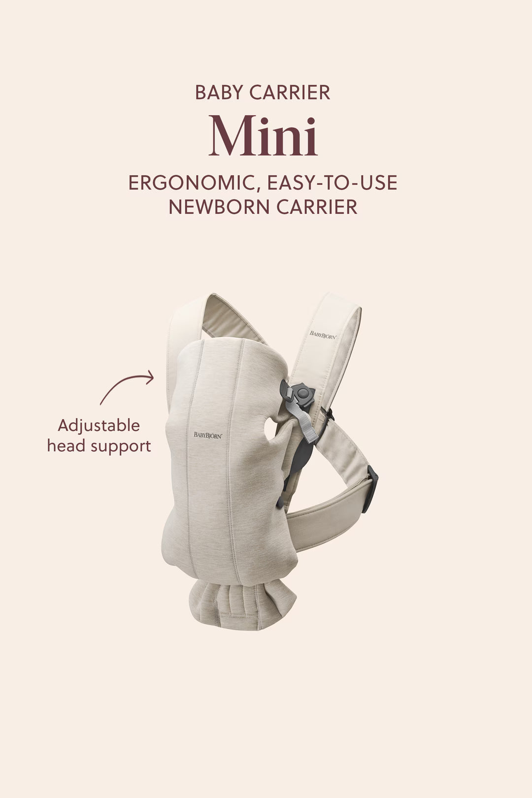 Baby Carrier Mini 3D Mesh (Kangur) - Grey