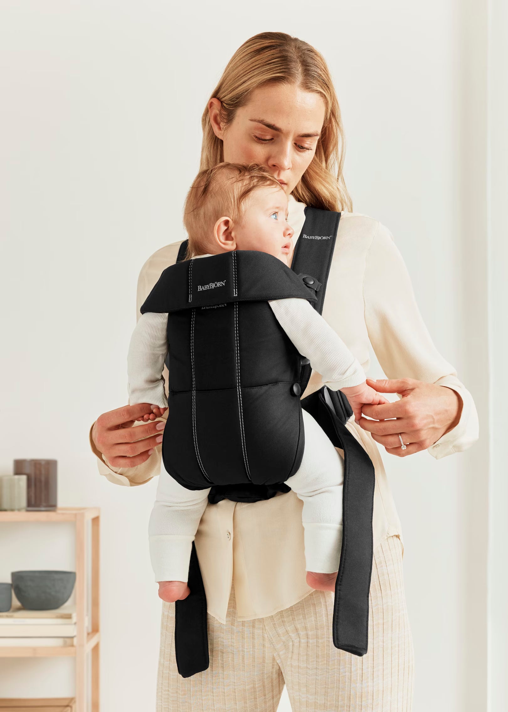Baby Carrier (Kangur) Mini Woven - Black