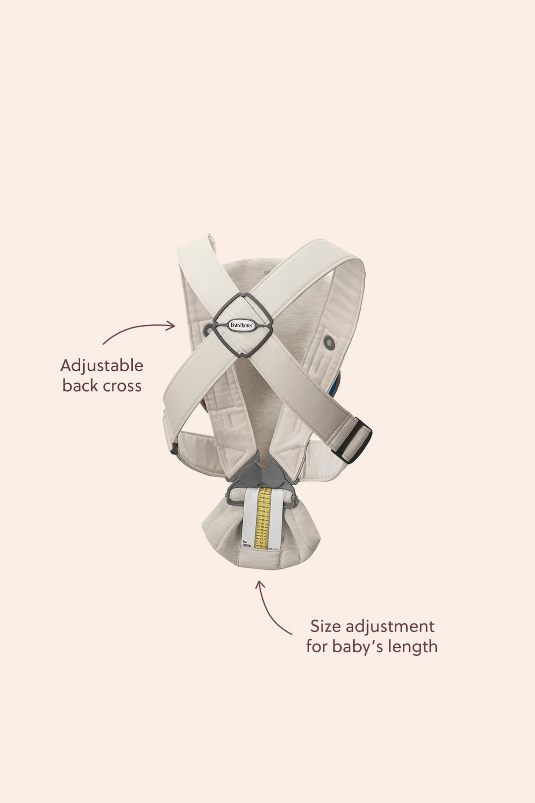 Baby Carrier Mini 3D Mesh (Kangur) - Grey
