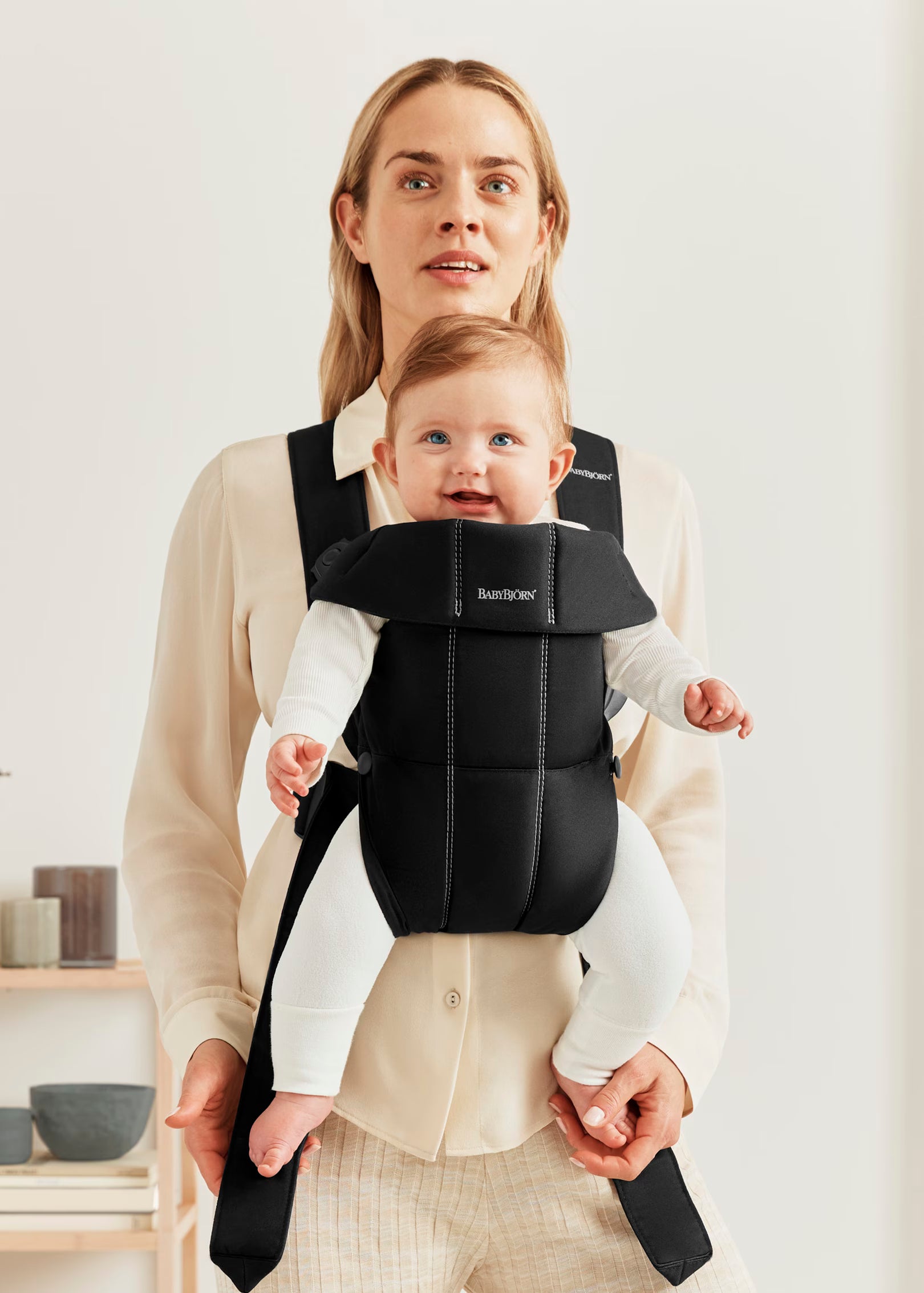 Baby Carrier (Kangur) Mini Woven - Black