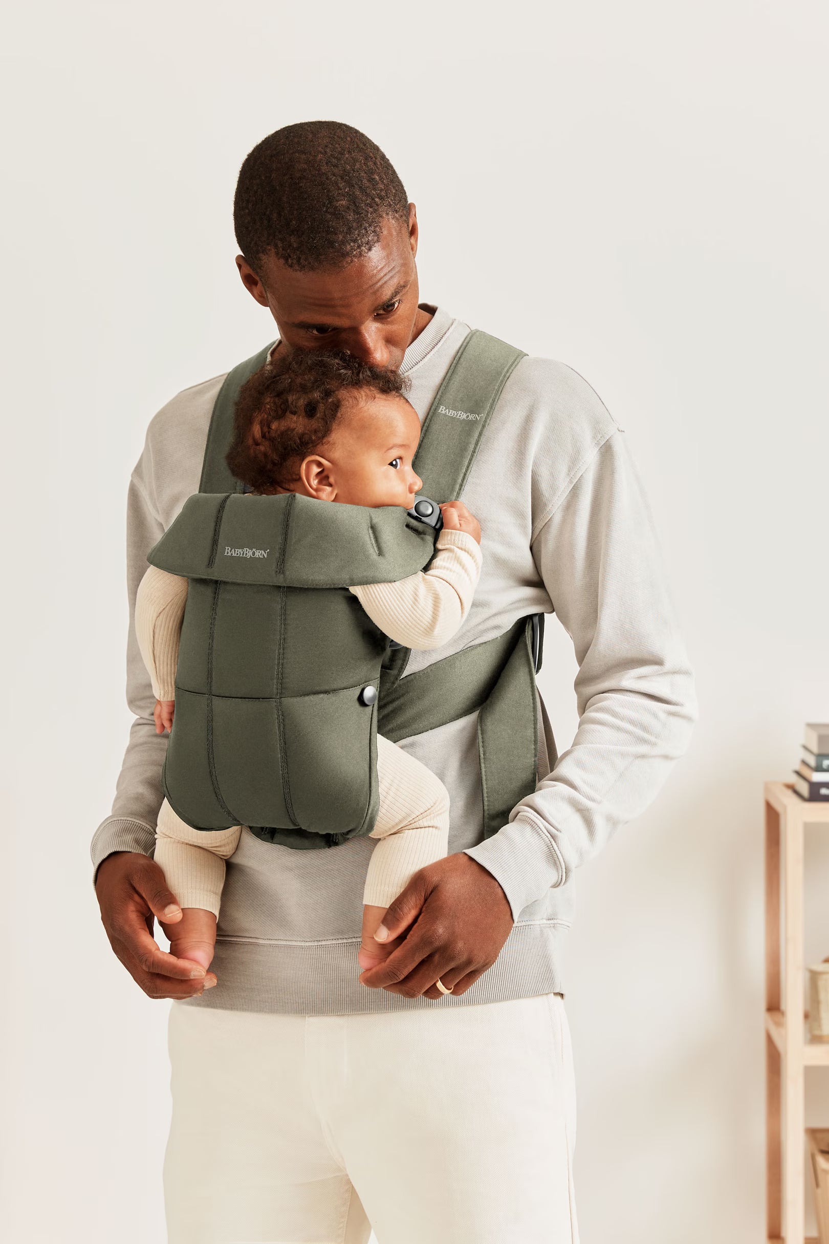 Baby Carrier (Kangur) Mini Woven - Dark Green