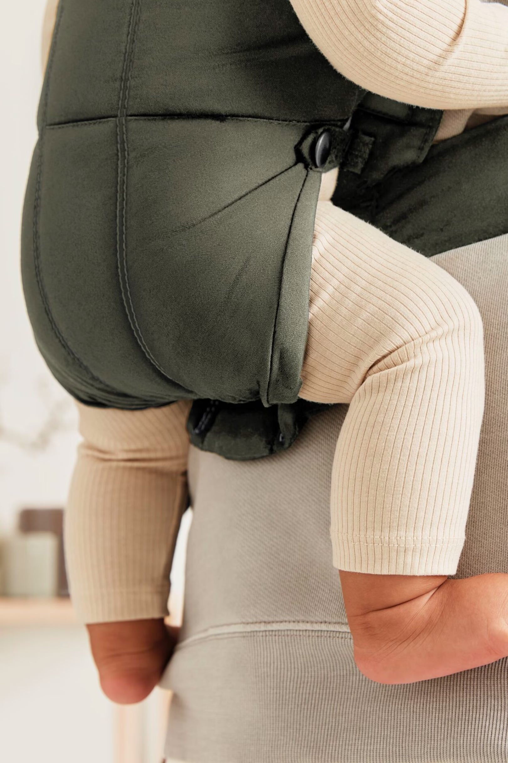 Baby Carrier (Kangur) Mini Woven - Dark Green