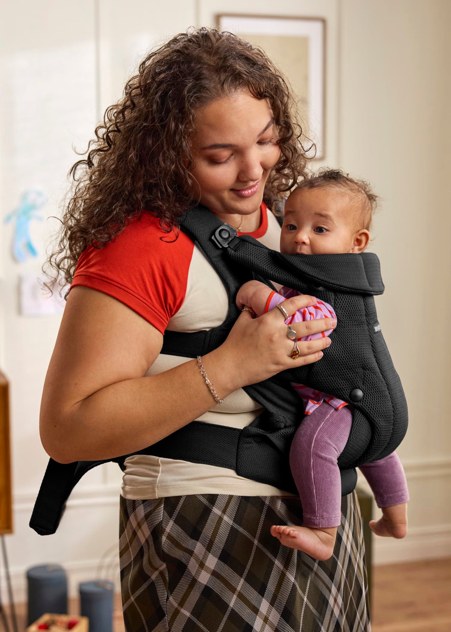 Baby Carrier Hold - Airy Mesh - Black