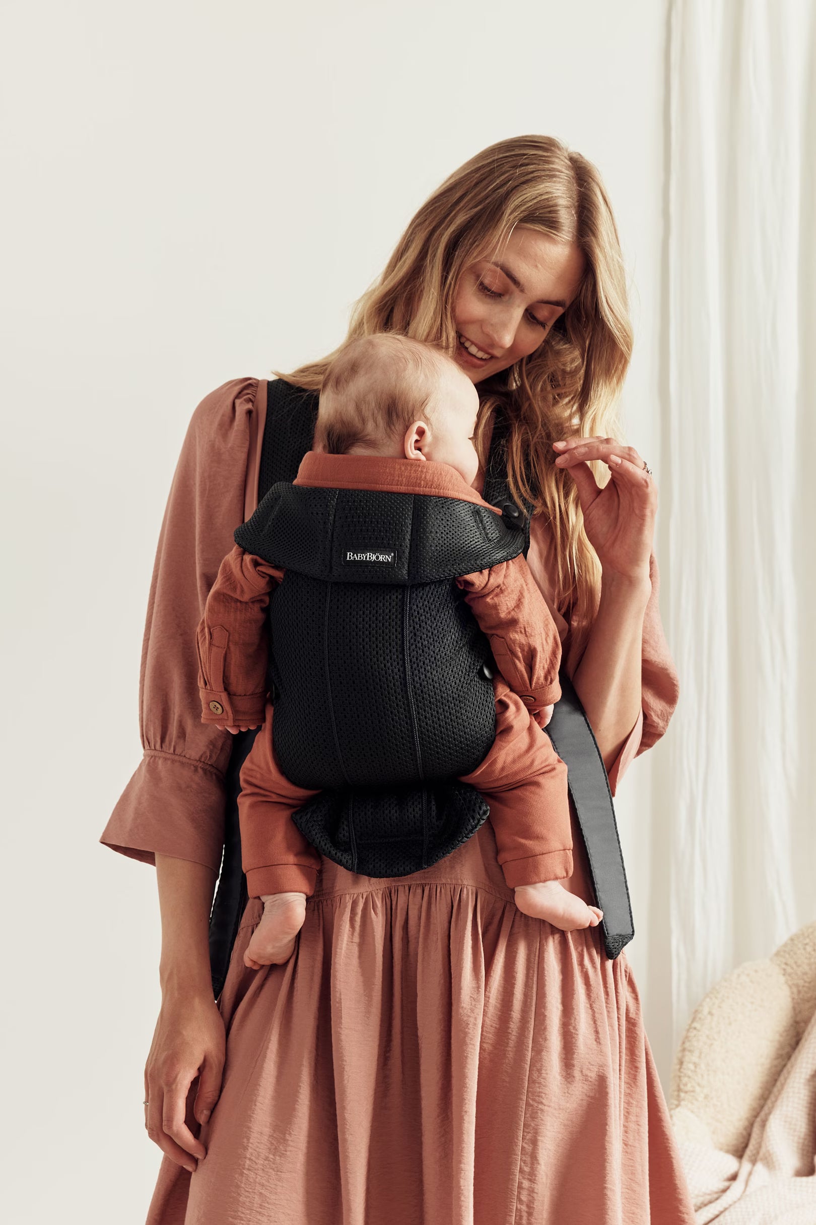 Baby Carrier Mini 3D Mesh (Kangur) - Black