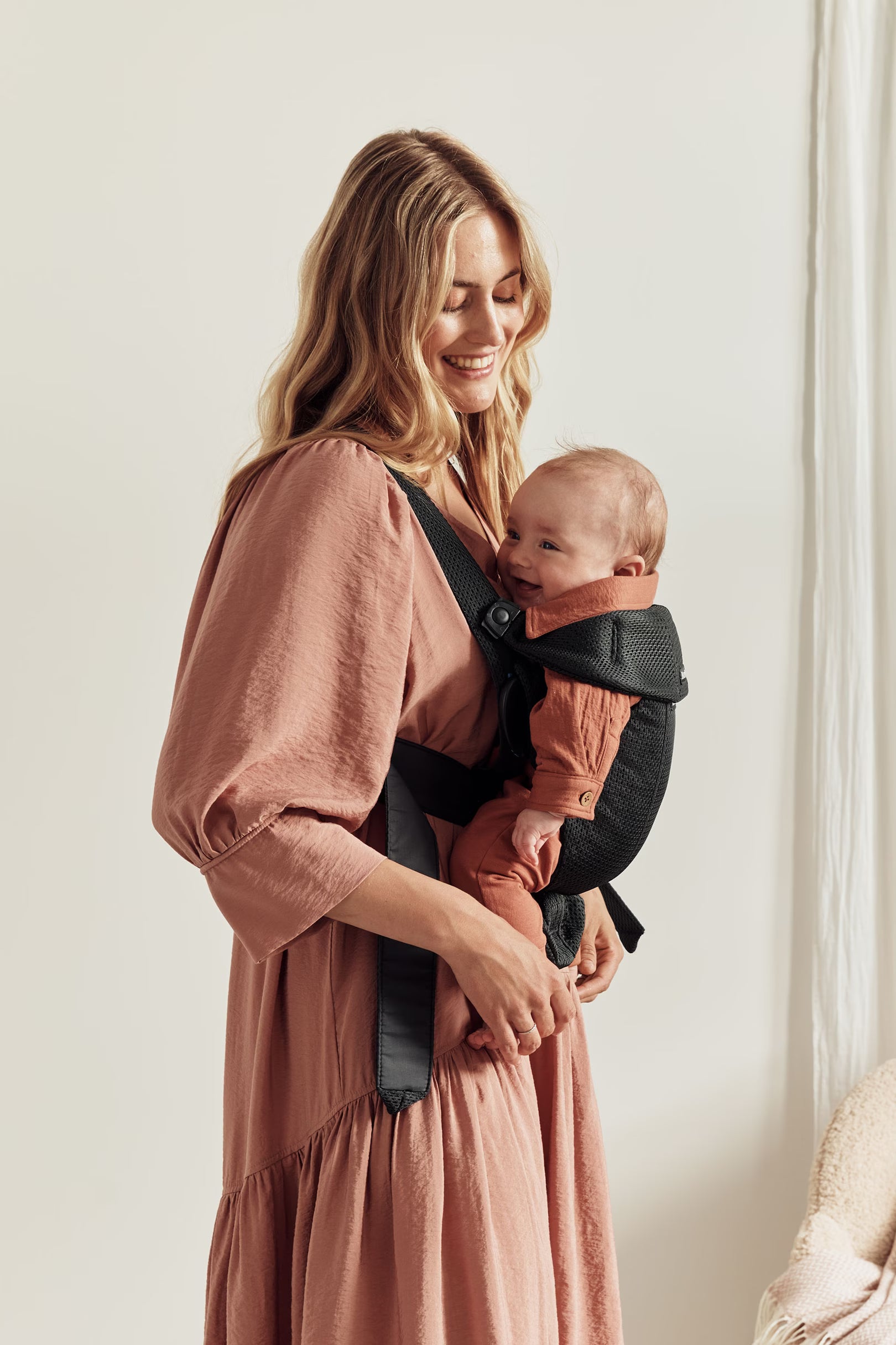 Baby Carrier Mini 3D Mesh (Kangur) - Black