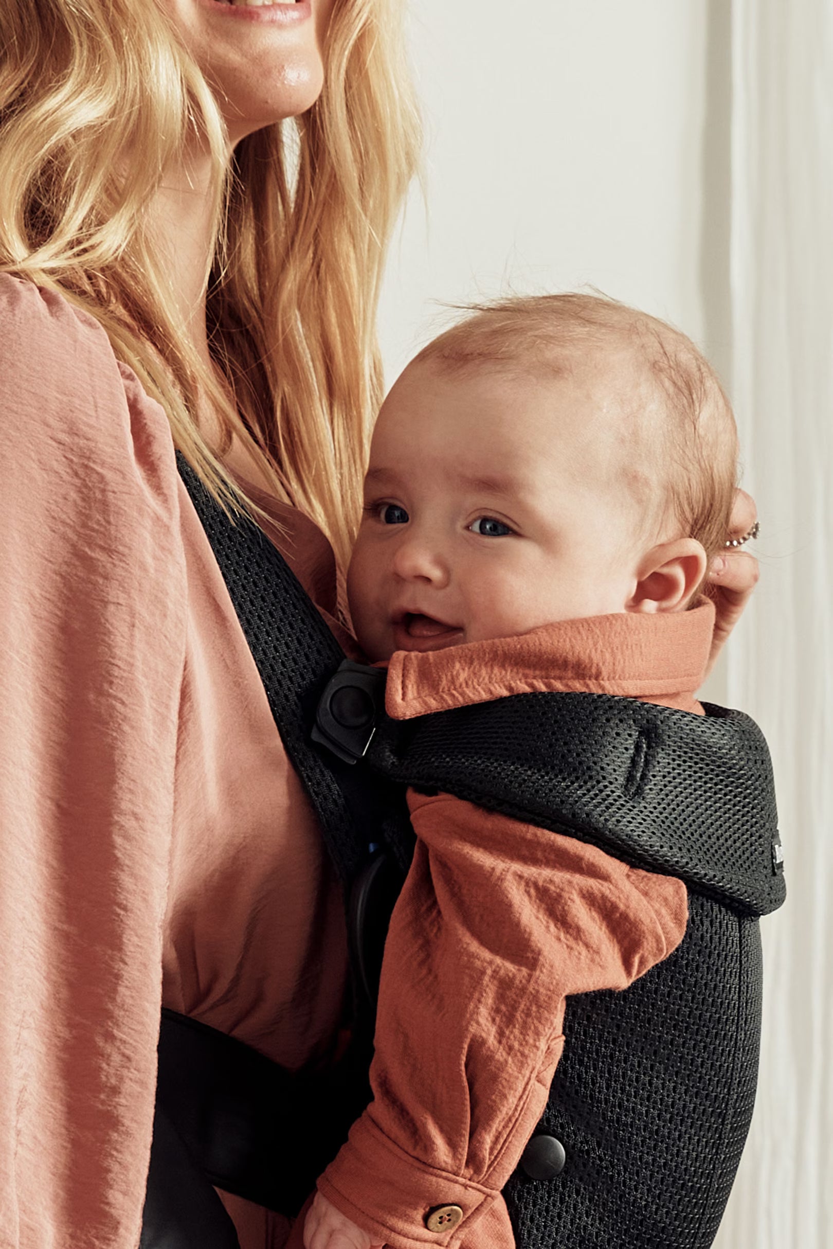 Baby Carrier Mini 3D Mesh (Kangur) - Black