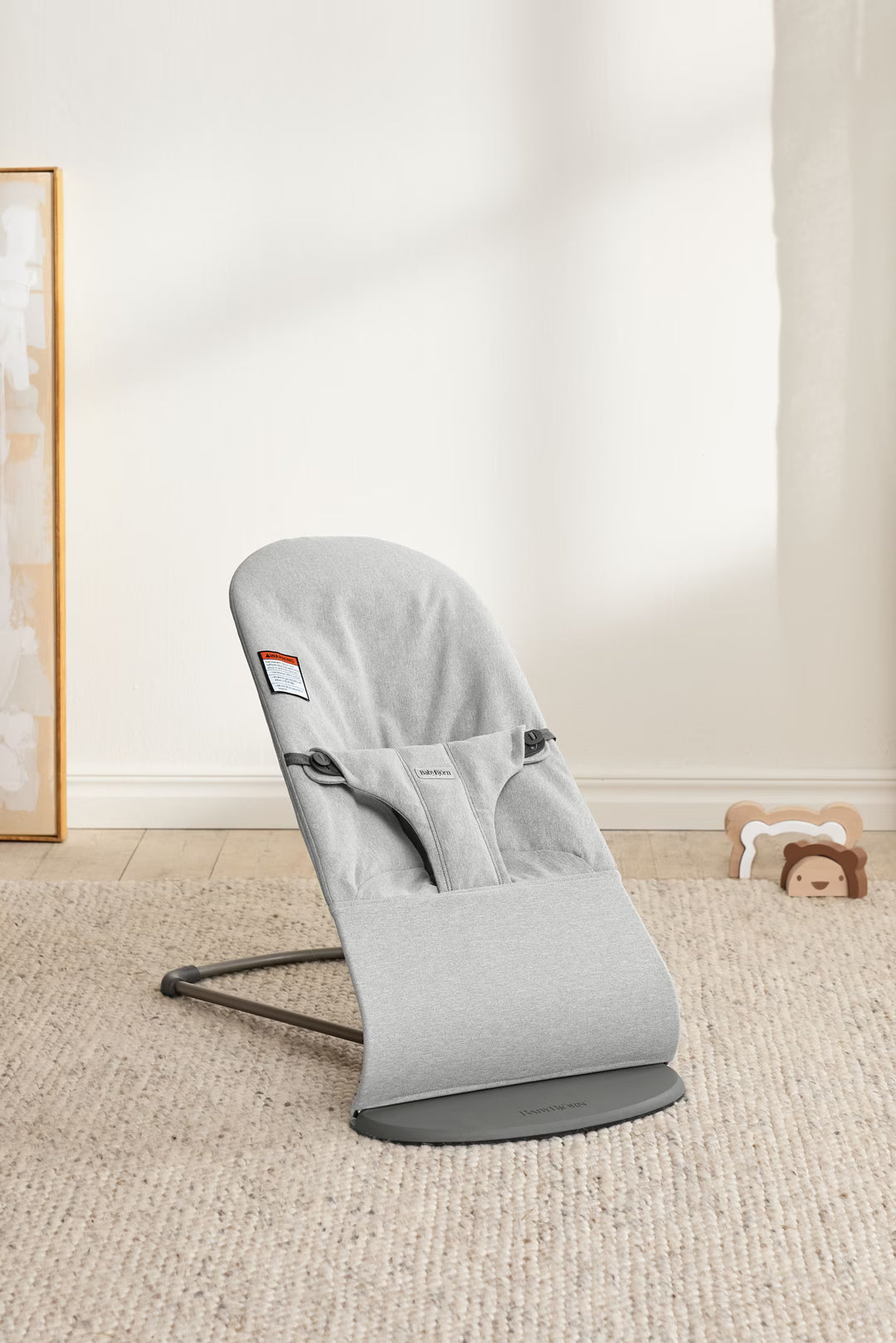 Bbj Bouncer Bliss Woven Petal Quilt – Light Gray