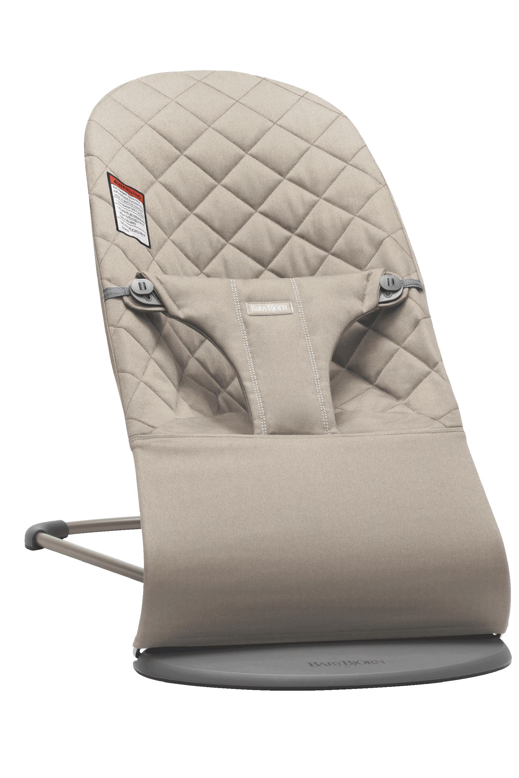Bbj Bouncer Bliss Woven Classic Quilt - Sand Grey