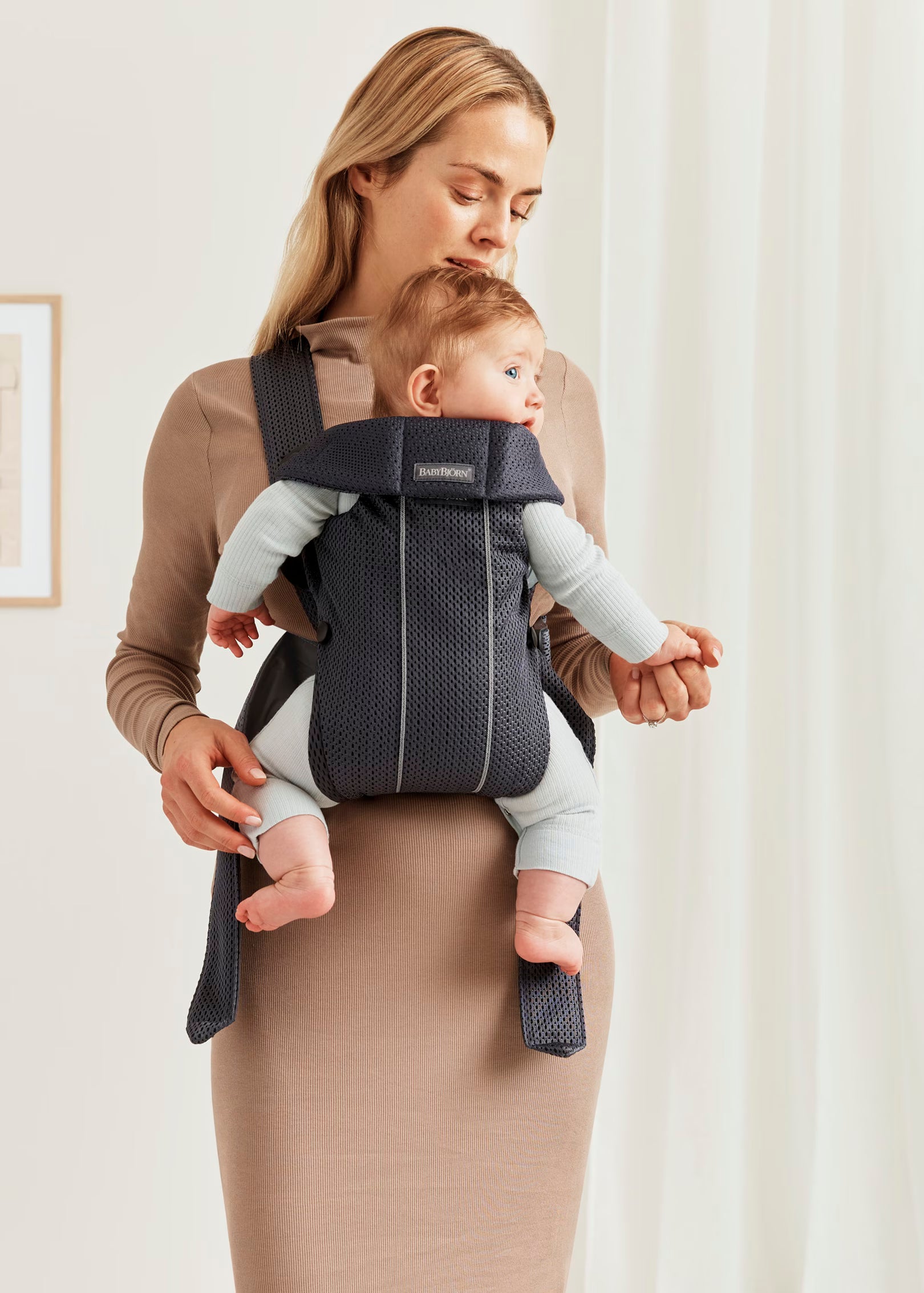 Baby Carrier Mini 3D Mesh (Kangur) -  Anthracite
