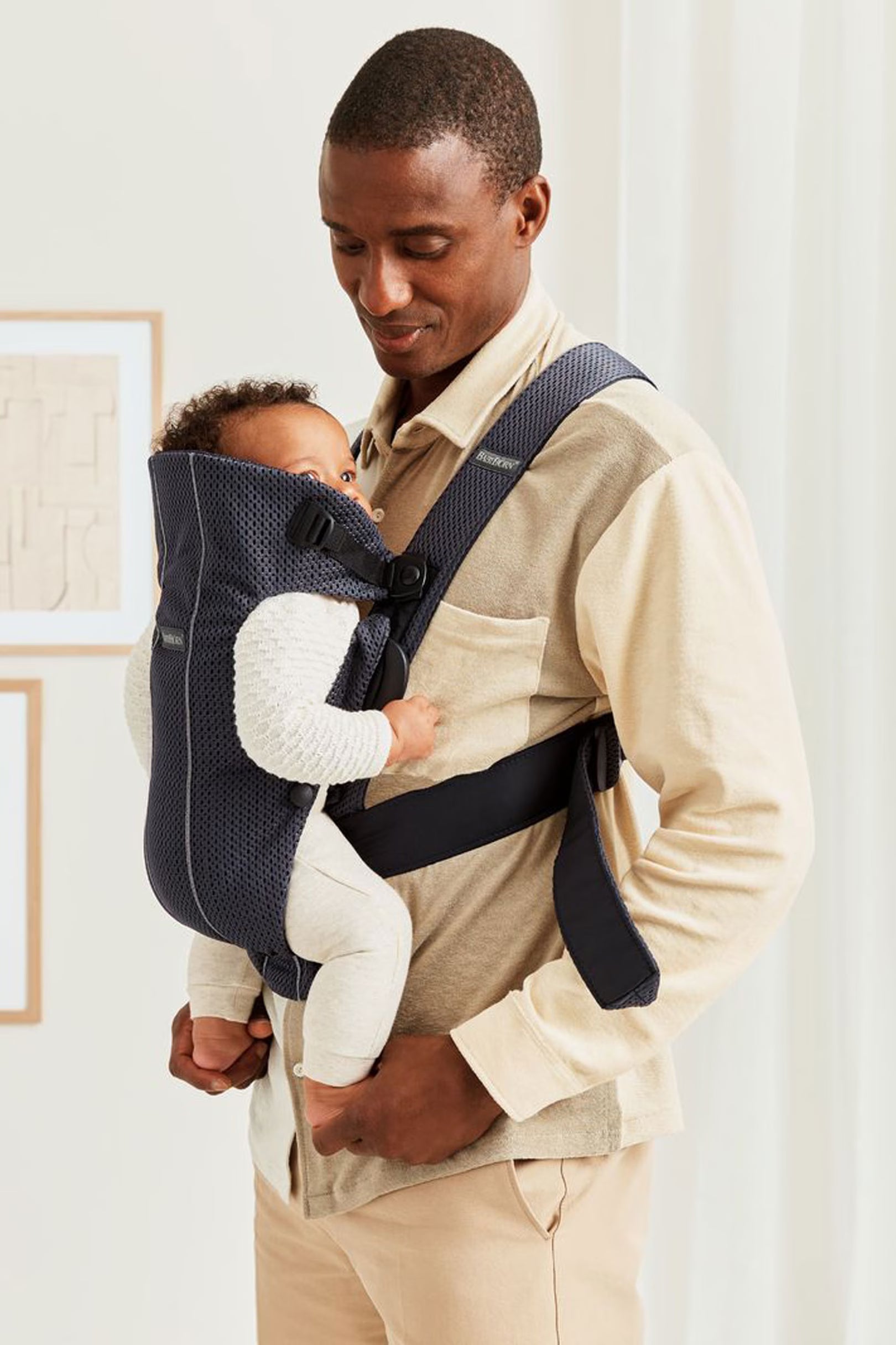 Baby Carrier Mini 3D Mesh (Kangur) -  Anthracite