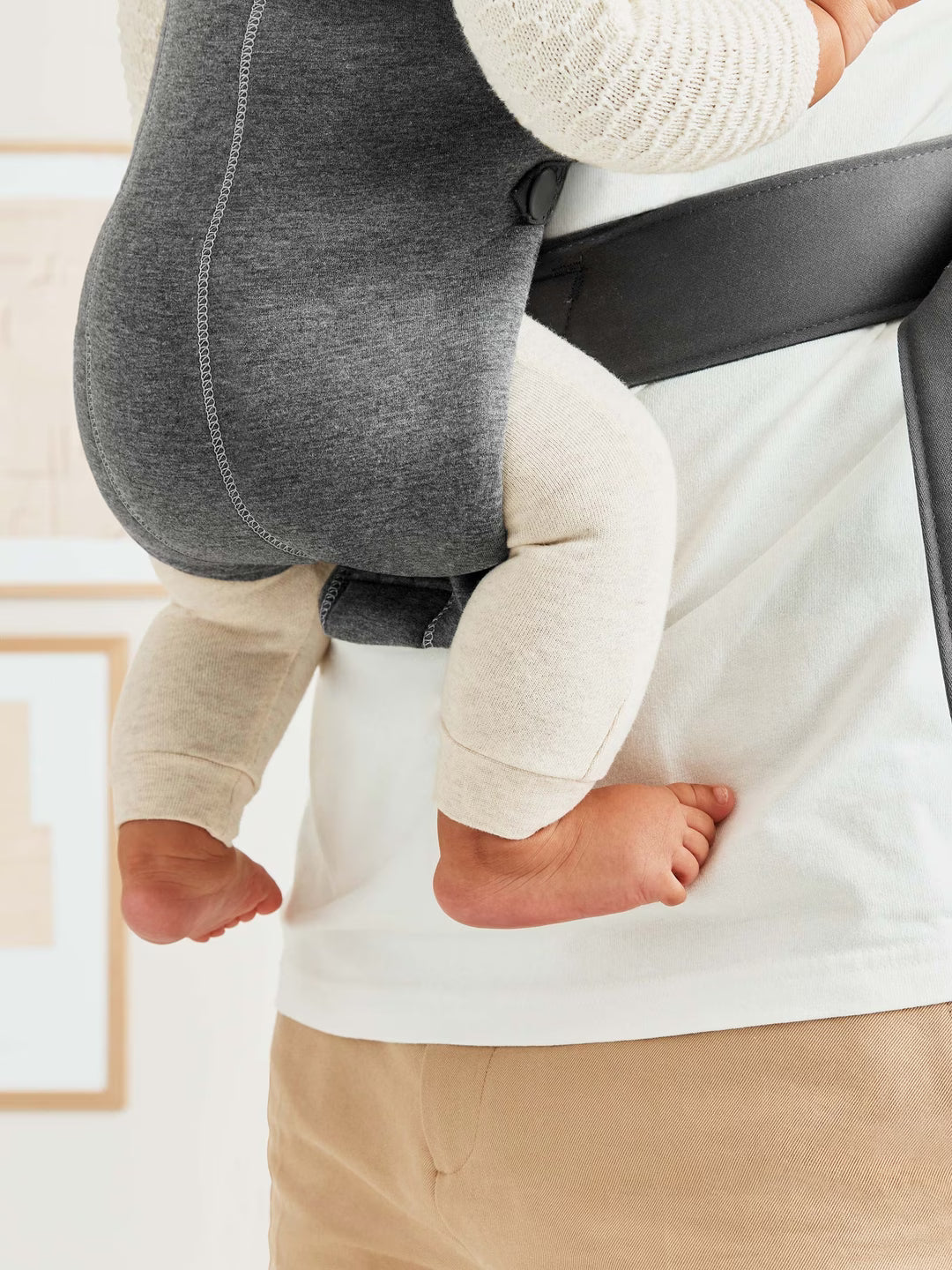 Baby Carrier Mini, 3D Jersey (Kangur) - Dark Grey