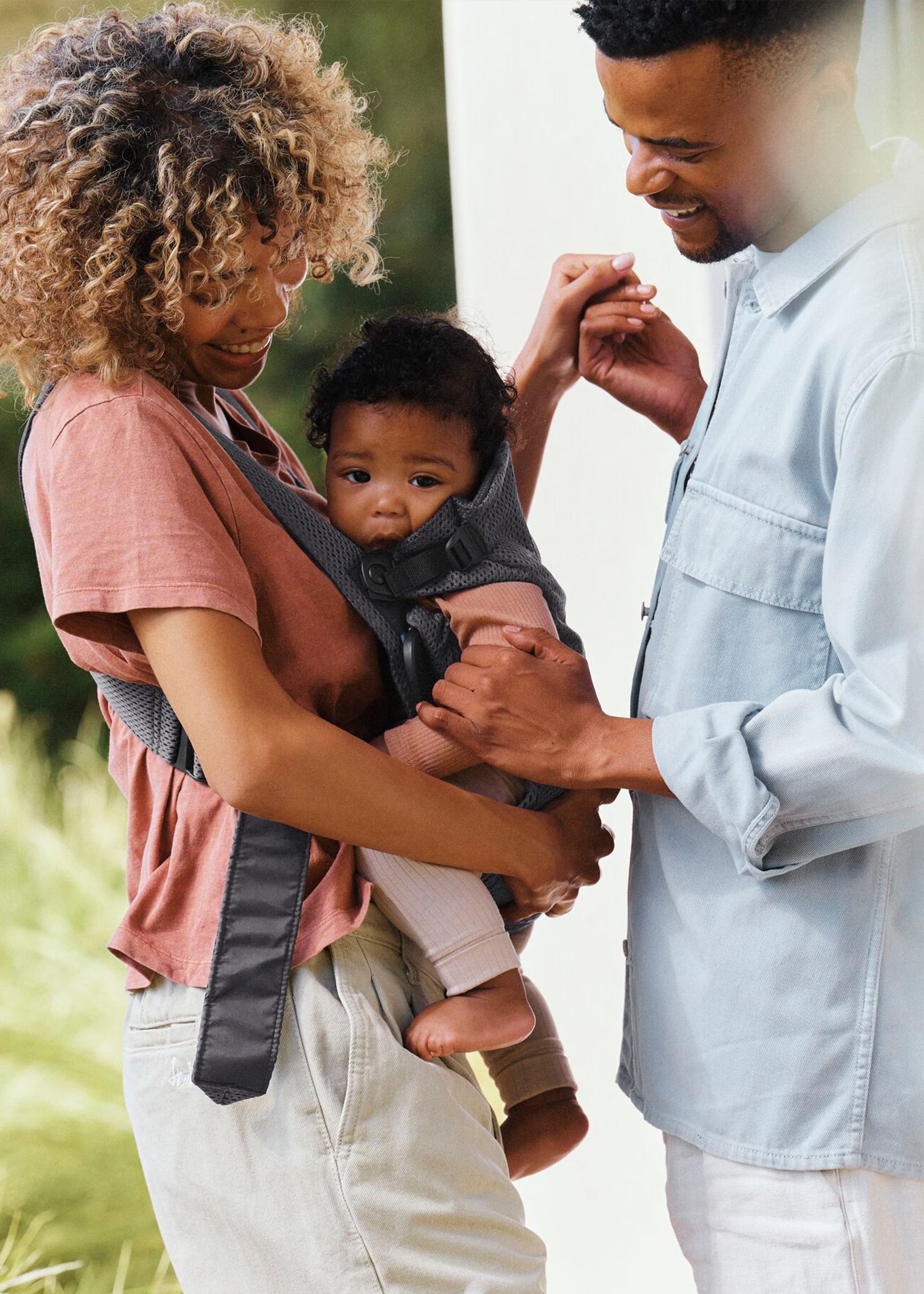 Baby Carrier Mini 3D Mesh (Kangur) -  Anthracite