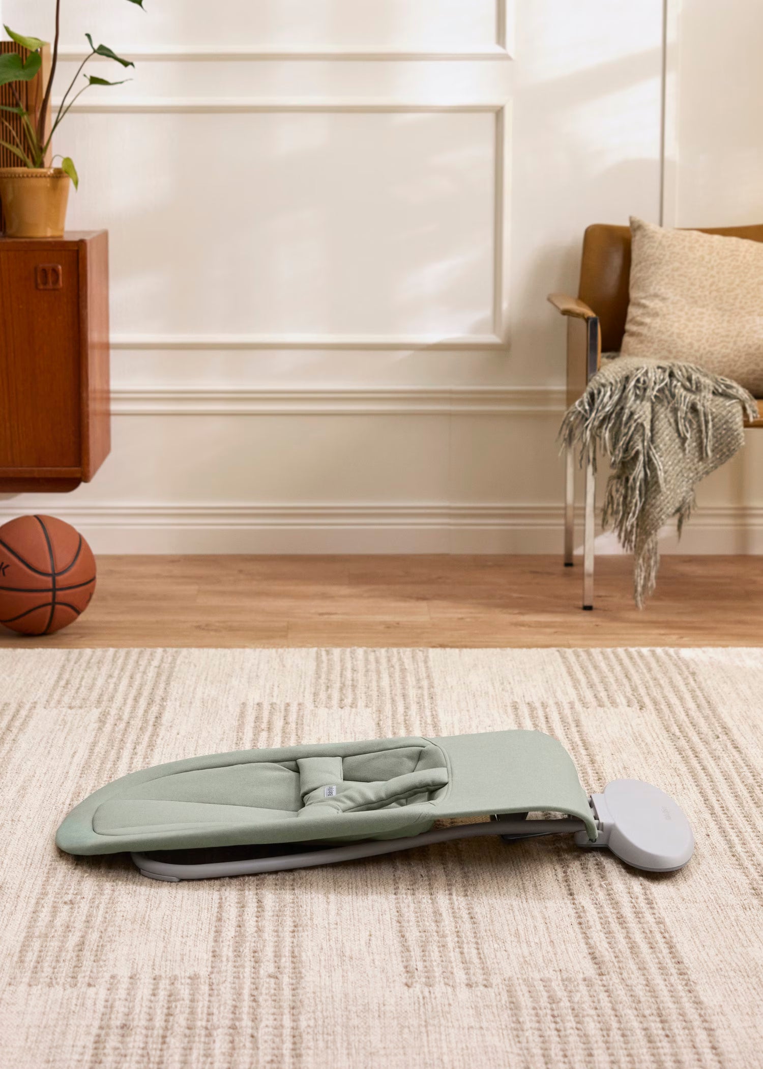 Baby Bjorn Bouncer Begin - Brushed Woven - Light Green