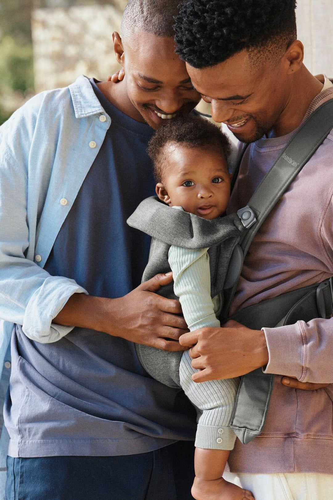 Baby Carrier Mini, 3D Jersey (Kangur) - Dark Grey