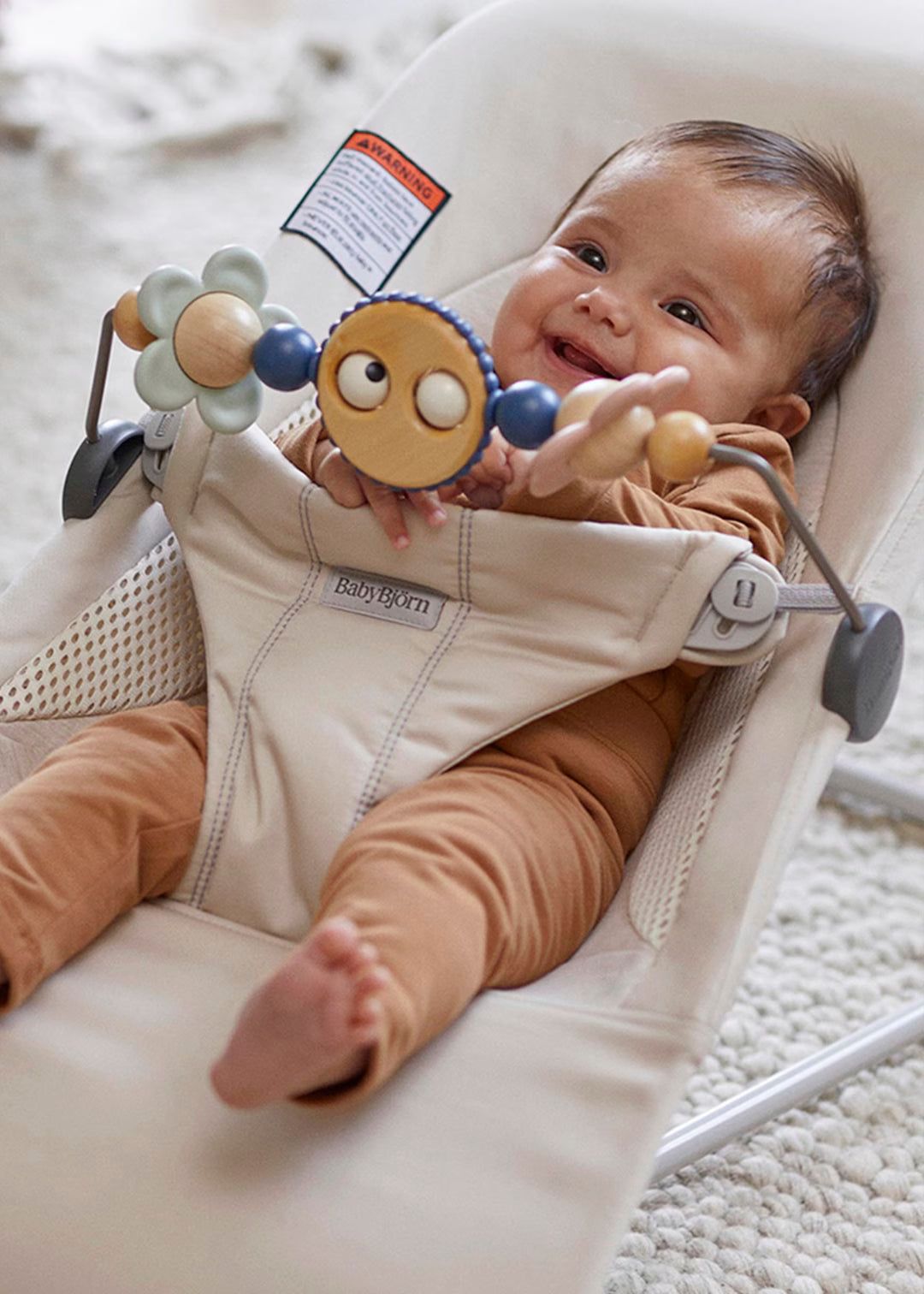 Loder per Bouncer BABYBJÖRN – Google Eyes Pastel