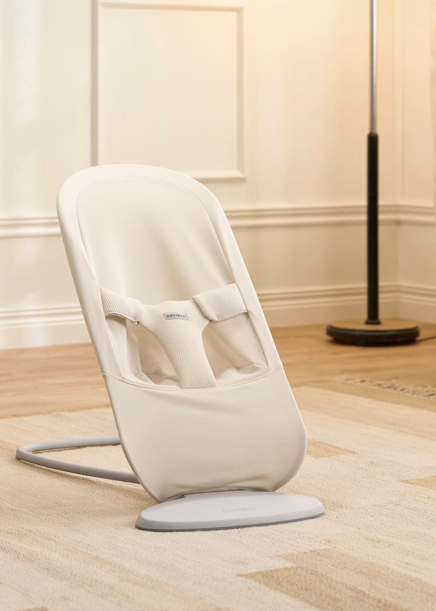 Baby Bouncer Begin - Airy Mesh - Cream