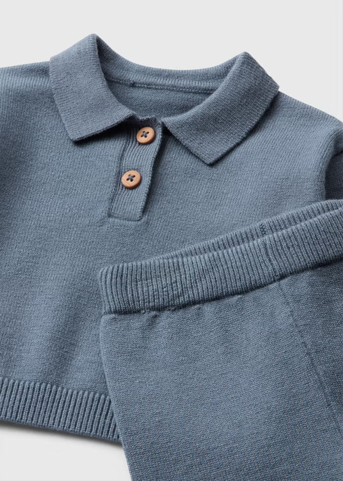 Kostum Dypjesesh Me Jake Polo – Ngjyre Blu blu