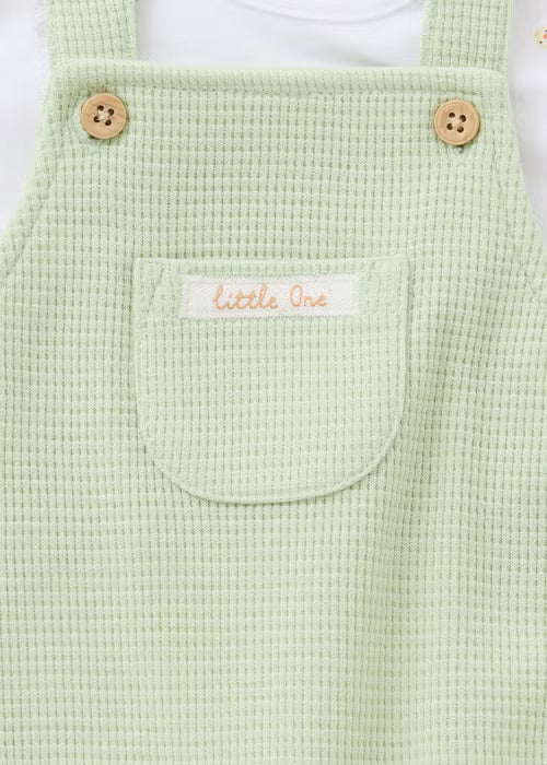 Romper Jeshile me Body Poshte - "Spring Green"