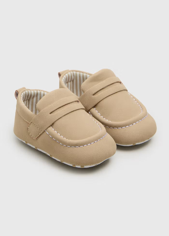 Kepuce Klasike (Loafers) - Ngjyre Taupe