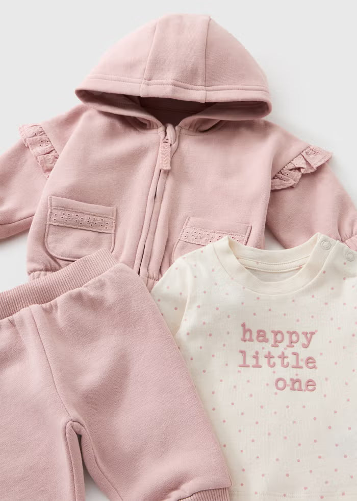 Kostum me 3 Pjese - "Baby Pink"