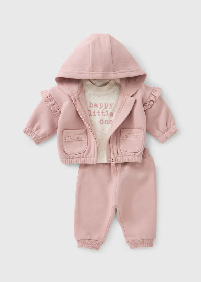 Kostum me 3 Pjese - "Baby Pink"