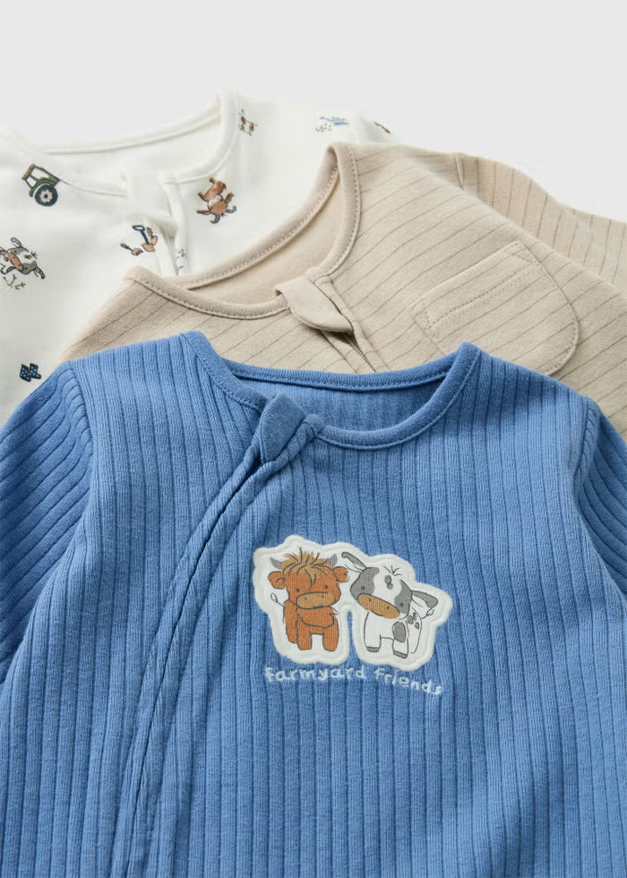 Set me 3 Tutina - "Blue Farmer"