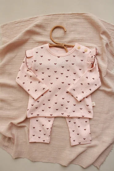 Kostum Ribbed me Zemra - "Pink Hearts"