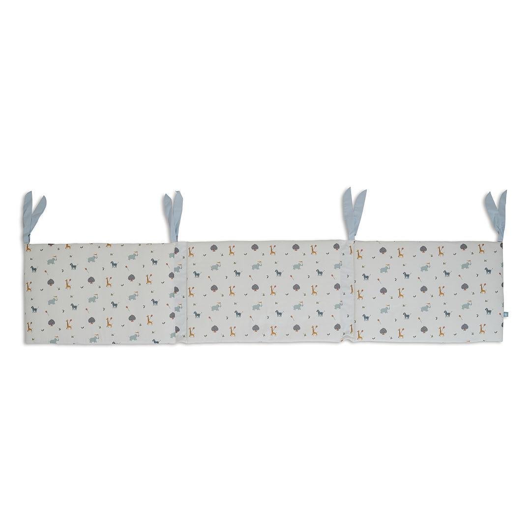 Mbrojtese Krevati per Bebe (40x190cm) – Zoo Blue