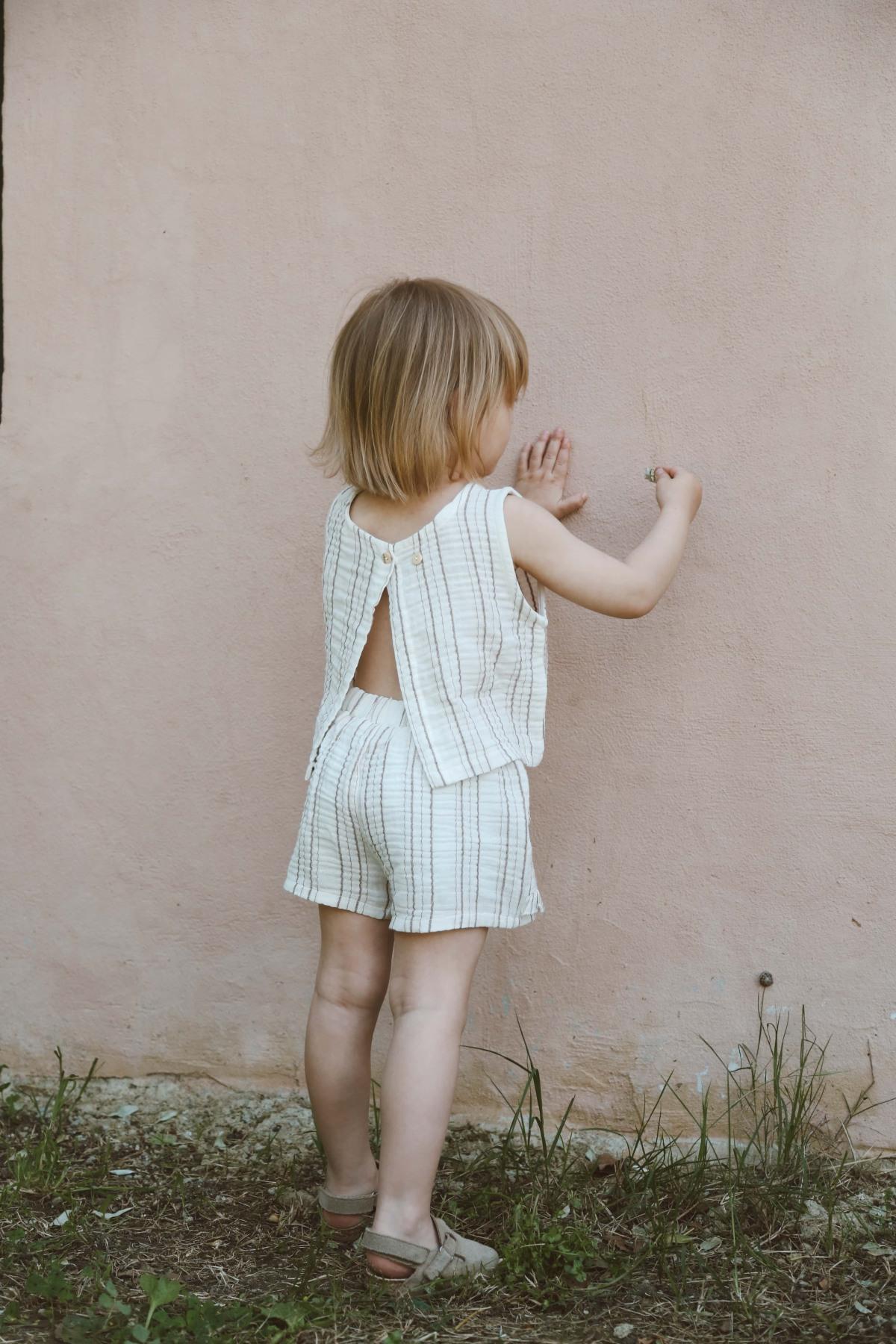 Kostum me 2 Pjese "Little Sailor" – 100% Pambuk
