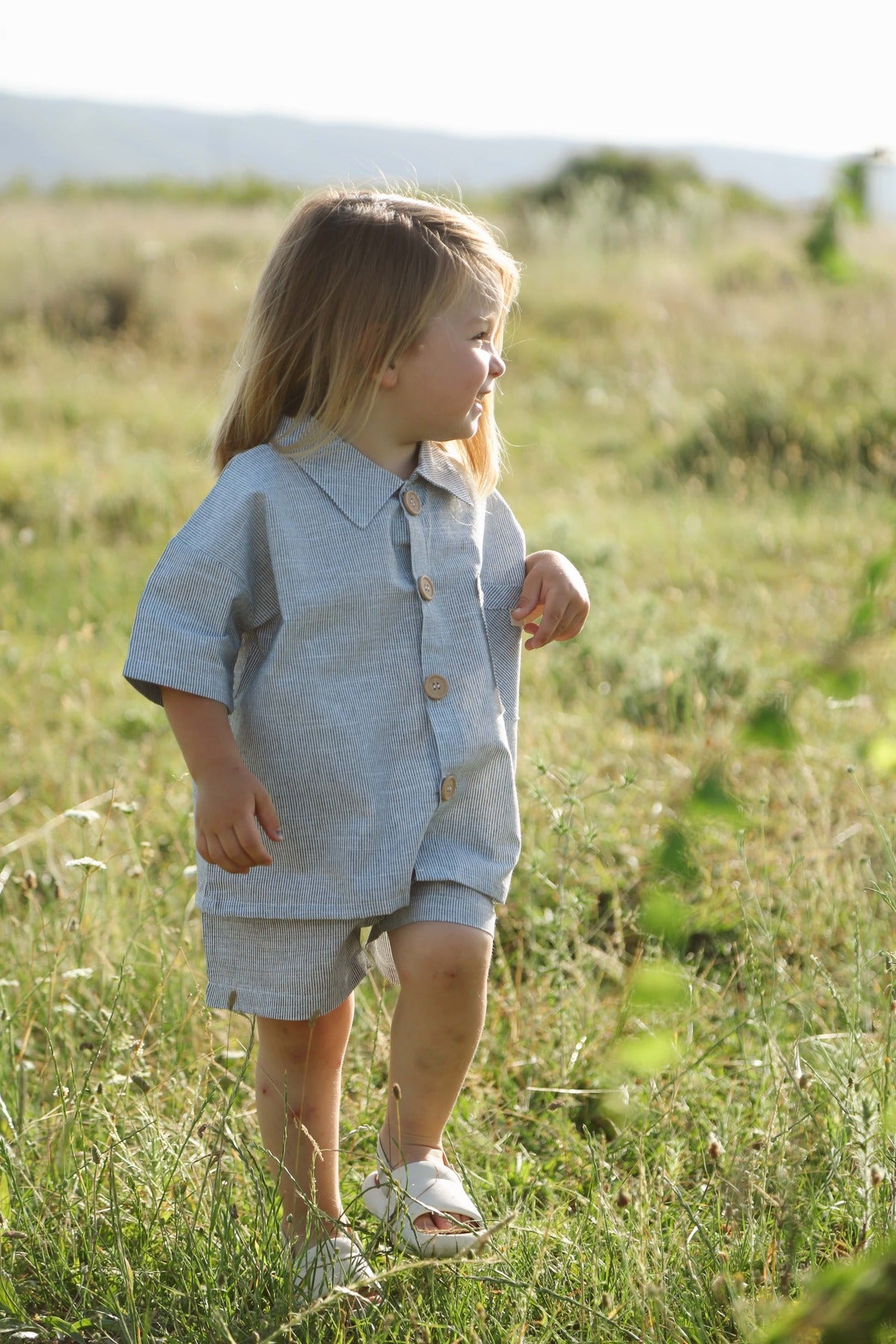 Kostum Veror "Classic Stripe" me 2 Pjese – 100% Pambuk