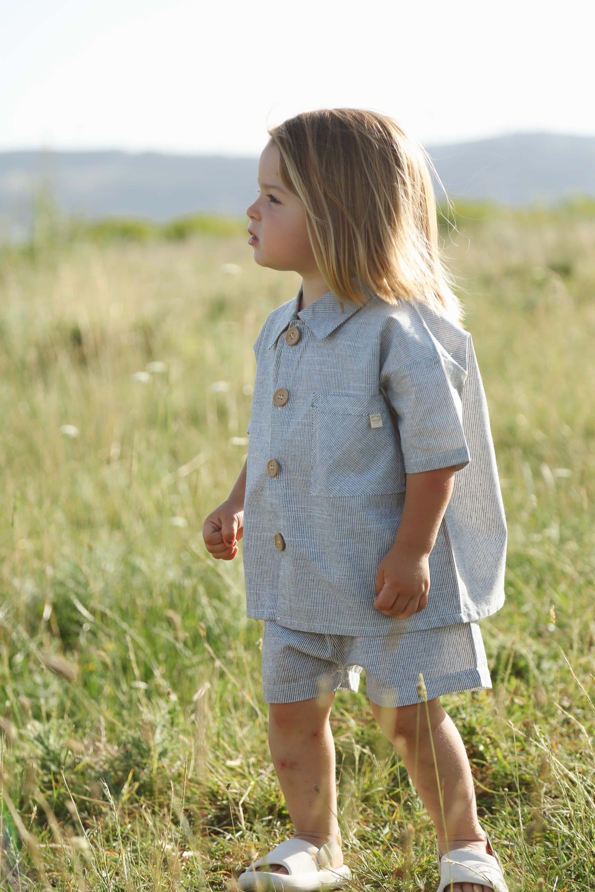 Kostum Veror "Classic Stripe" me 2 Pjese – 100% Pambuk