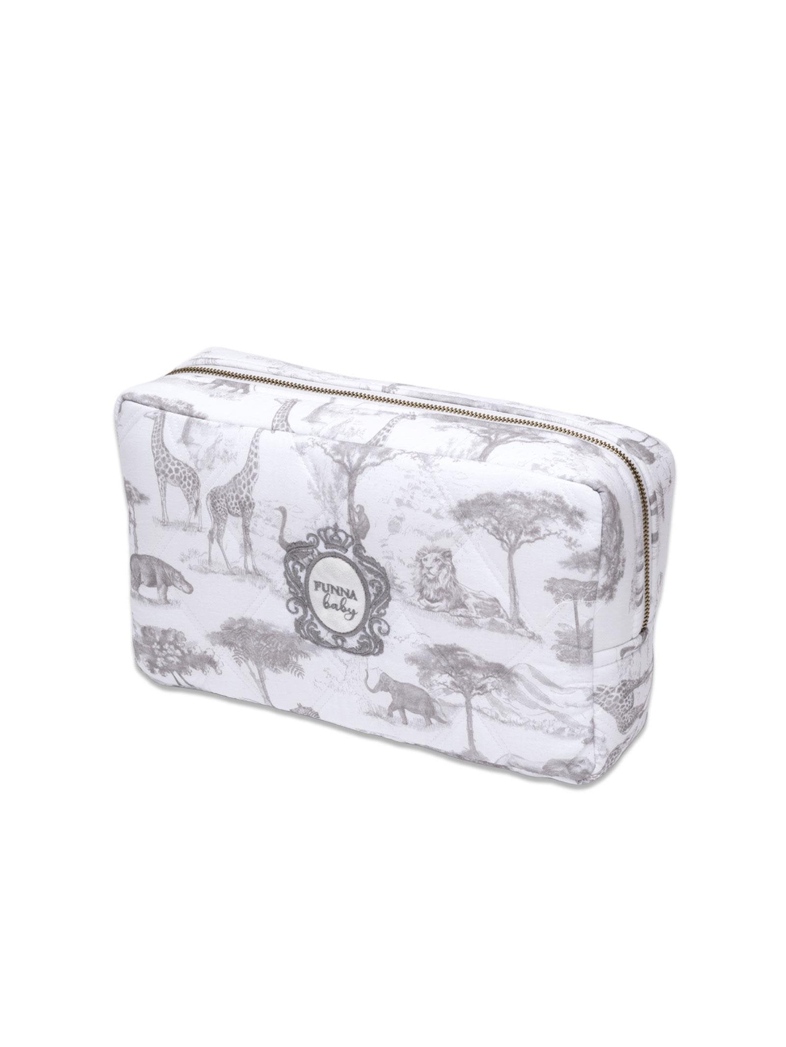 Cante Kozmetike Safari Gray– Gri (28 x 16 cm)