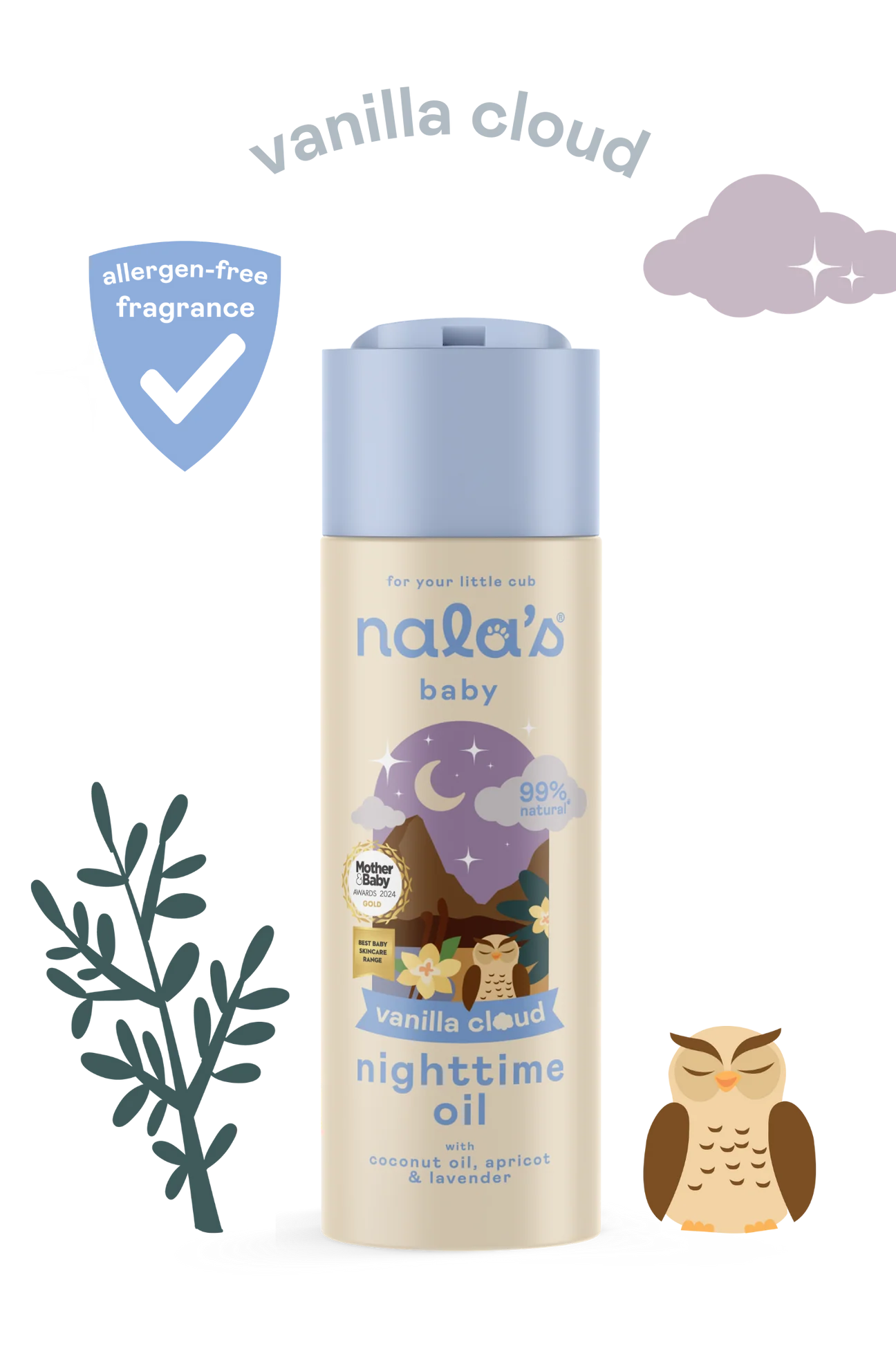 Nala's Nighttime Oil 200 ml