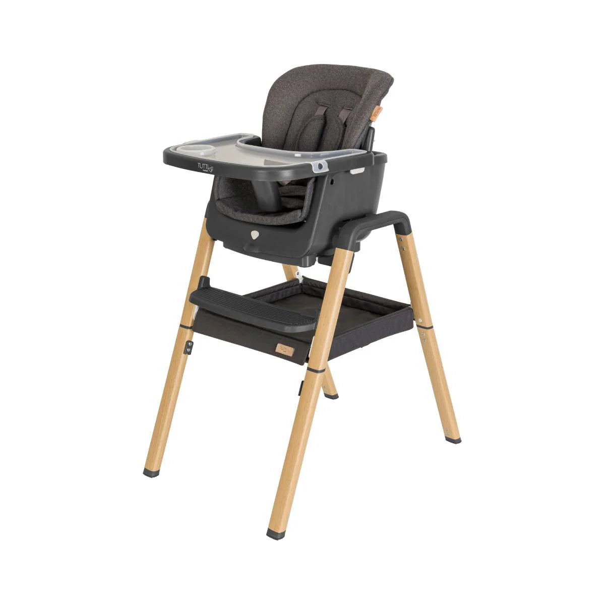 Sistem Ushqimi dhe Rocker Nova 11-në-1 - Grey/Oak | Nga Lindja deri në 12 Vjeç