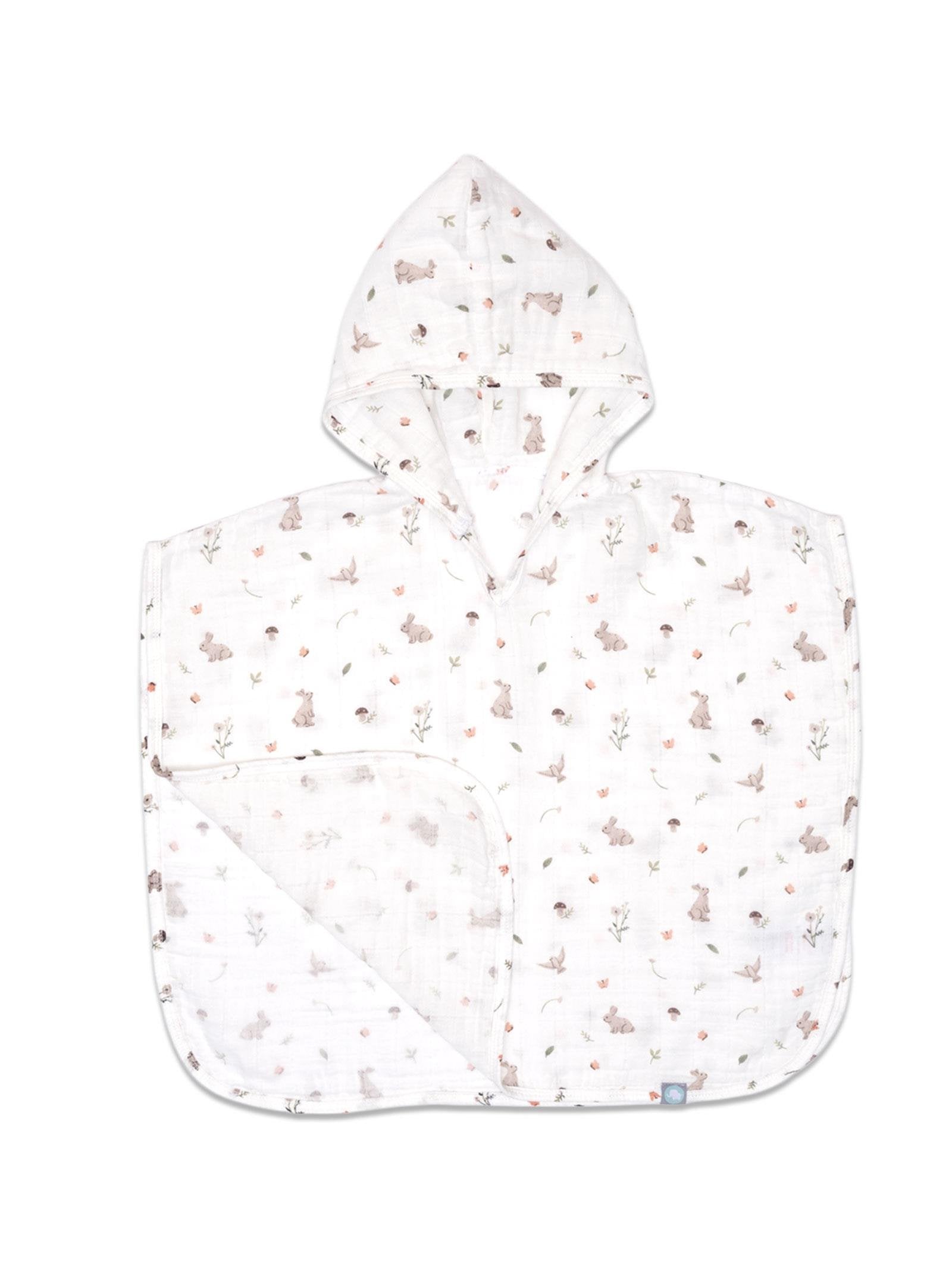 Ponco Muslin per Bebe – 100% Pambuk Natyral (50x50 cm)