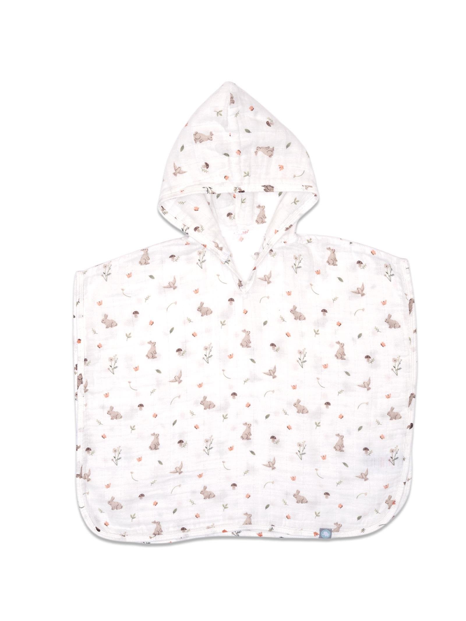 Ponco Muslin per Bebe – 100% Pambuk Natyral (50x50 cm)
