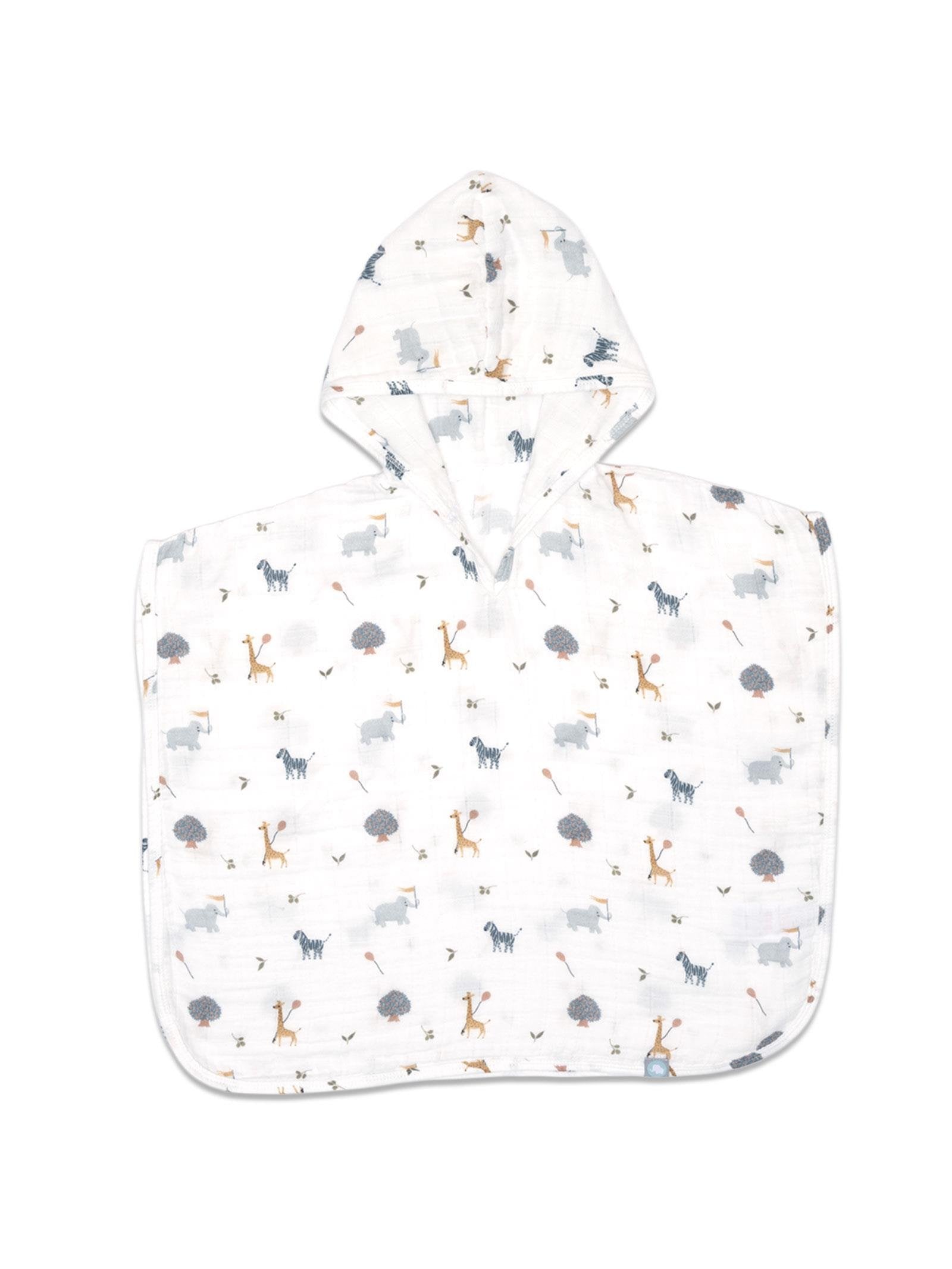 Ponco Muslin per Bebe – 100% Pambuk Natyral (50x50 cm)