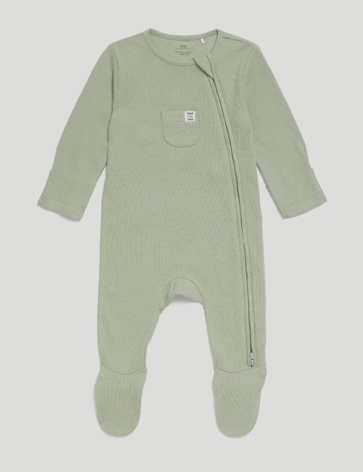 Set me 3 Tutina (Sleepsuits) për Bebe – Pambuk i Plotë