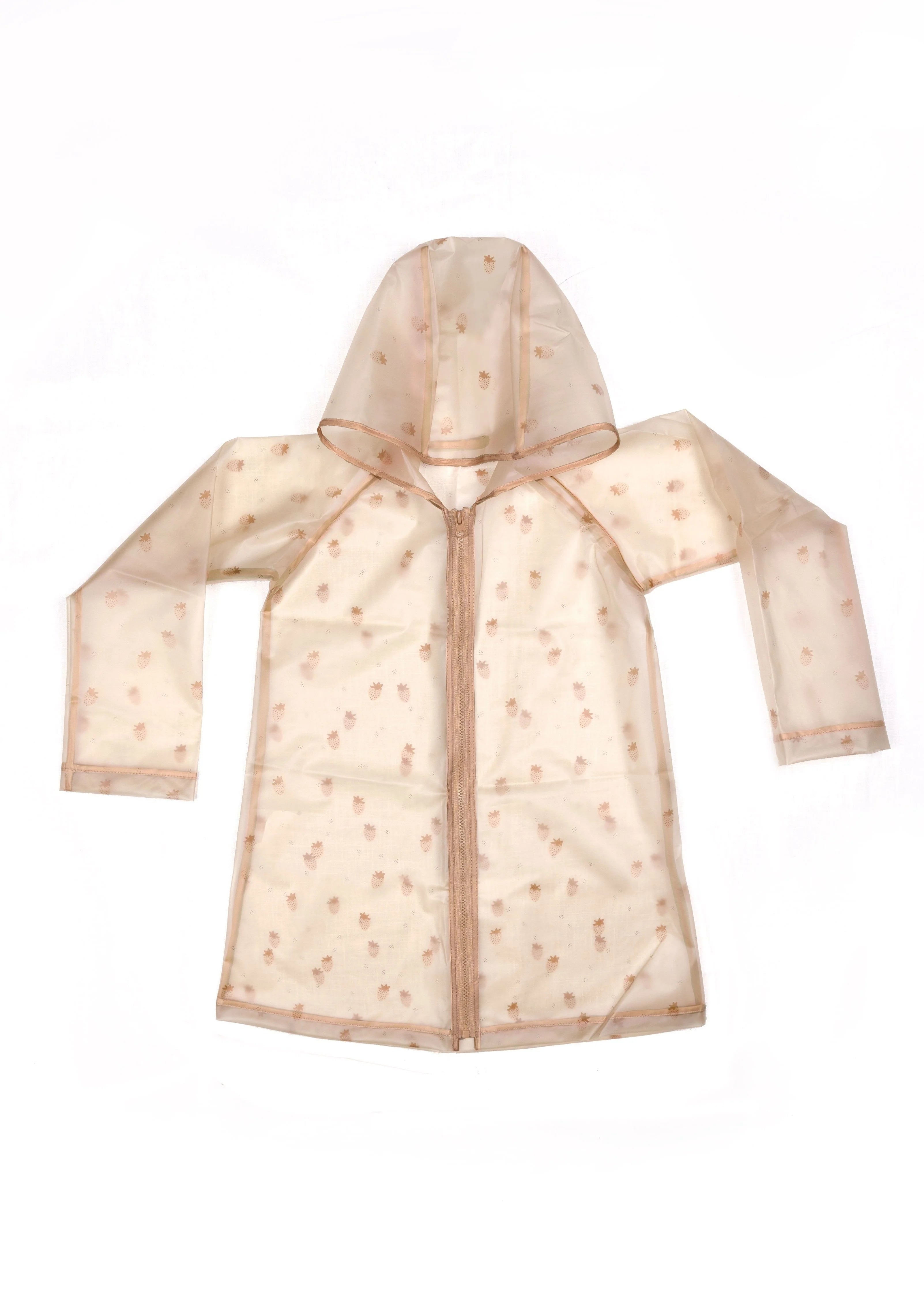 Mushama Shiu Drizzles – 100% Waterproof & Certifikuar OEKO-TEX Strawberries Mood