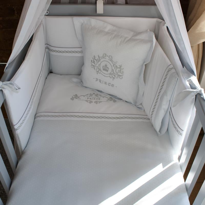 Set Premium Gjumi per Bebet 8-Pjese "Prince" – Pambuk 100%