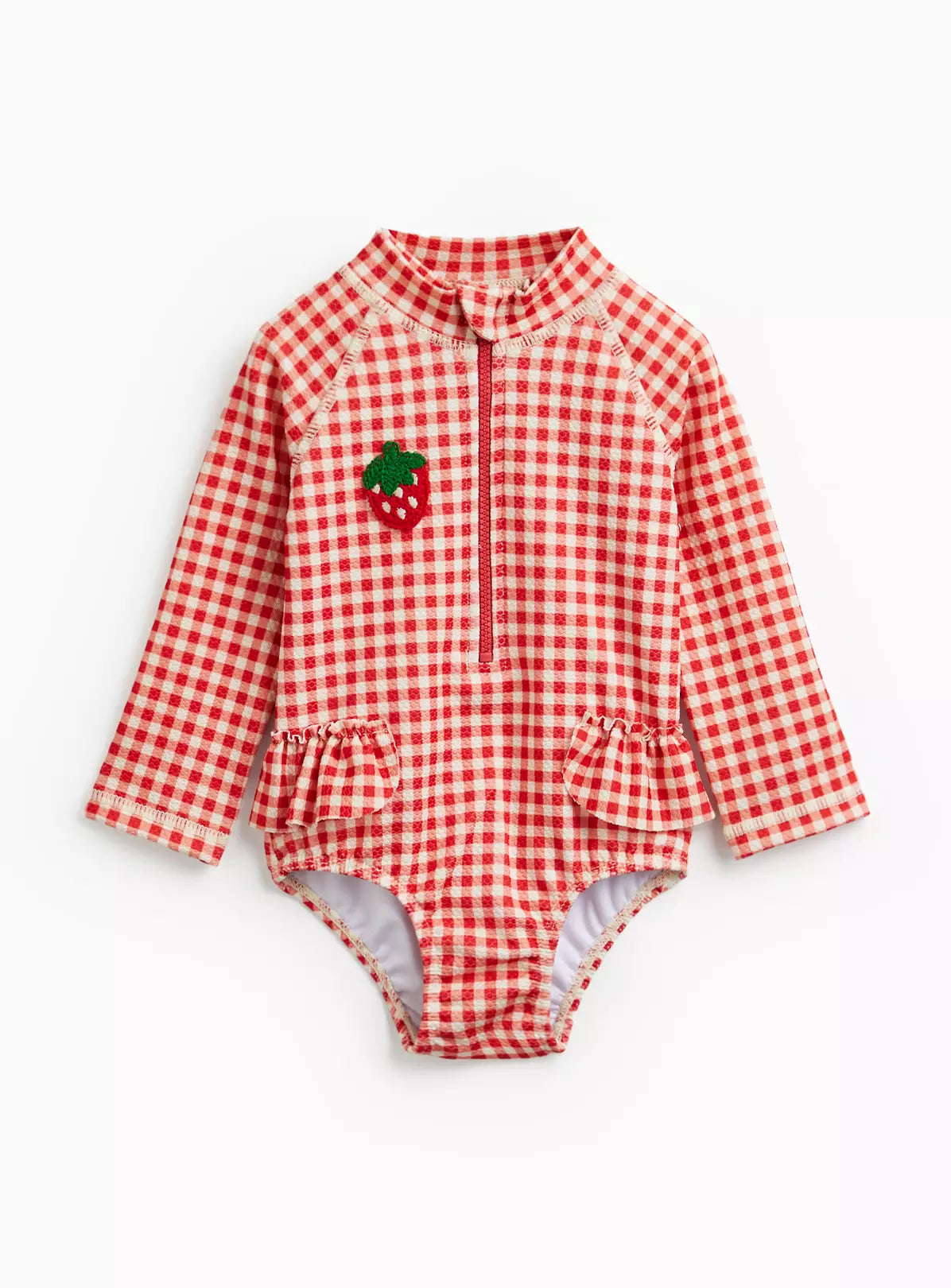 Body Plazhi UV "Red Gingham Strawberry" me Menge te Gjata