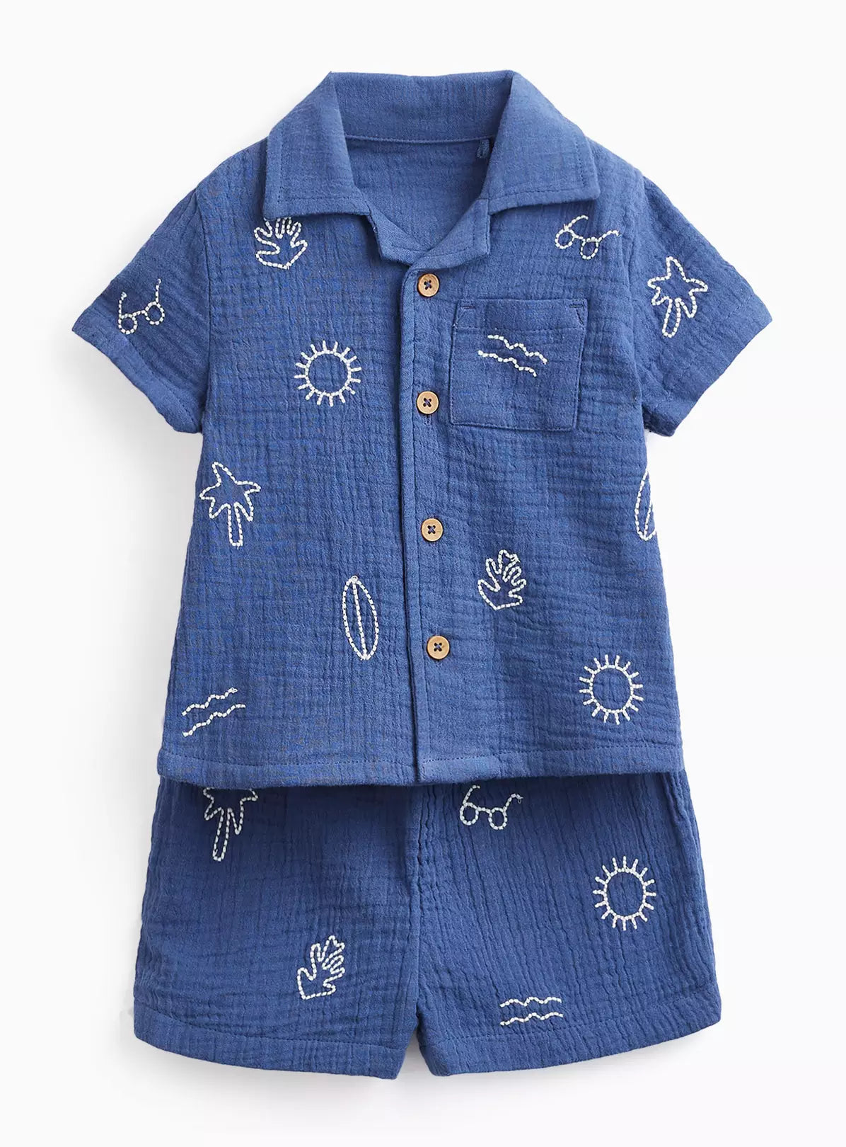 Kostum Blu - Print Plazhi