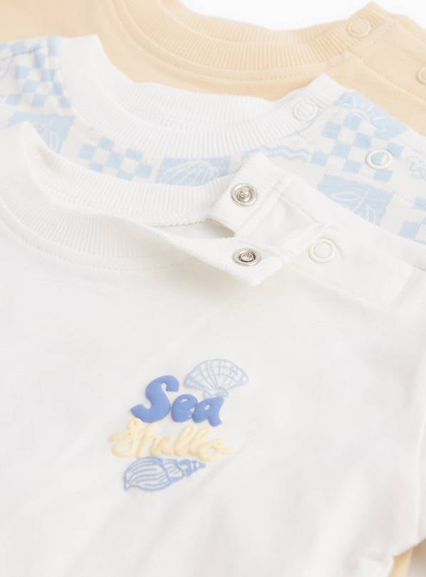 Set me 3 Kostume Bluze & Tuta - "Sea Shells"
